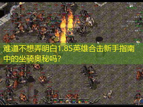 难道不想弄明白1.85英雄合击新手指南中的坐骑奥秘吗？