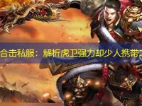 1.85合击私服：解析虎卫强力却少人携带之因
